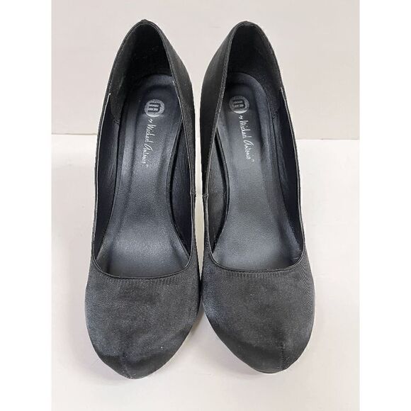 M by Michael Antonio Womens High Heel Platform Shoes Black Sz 7.5 - Picture 2 of 6